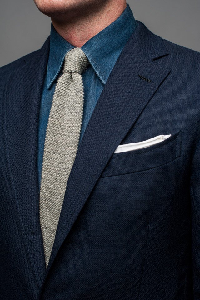 آموزش یقه مردانه